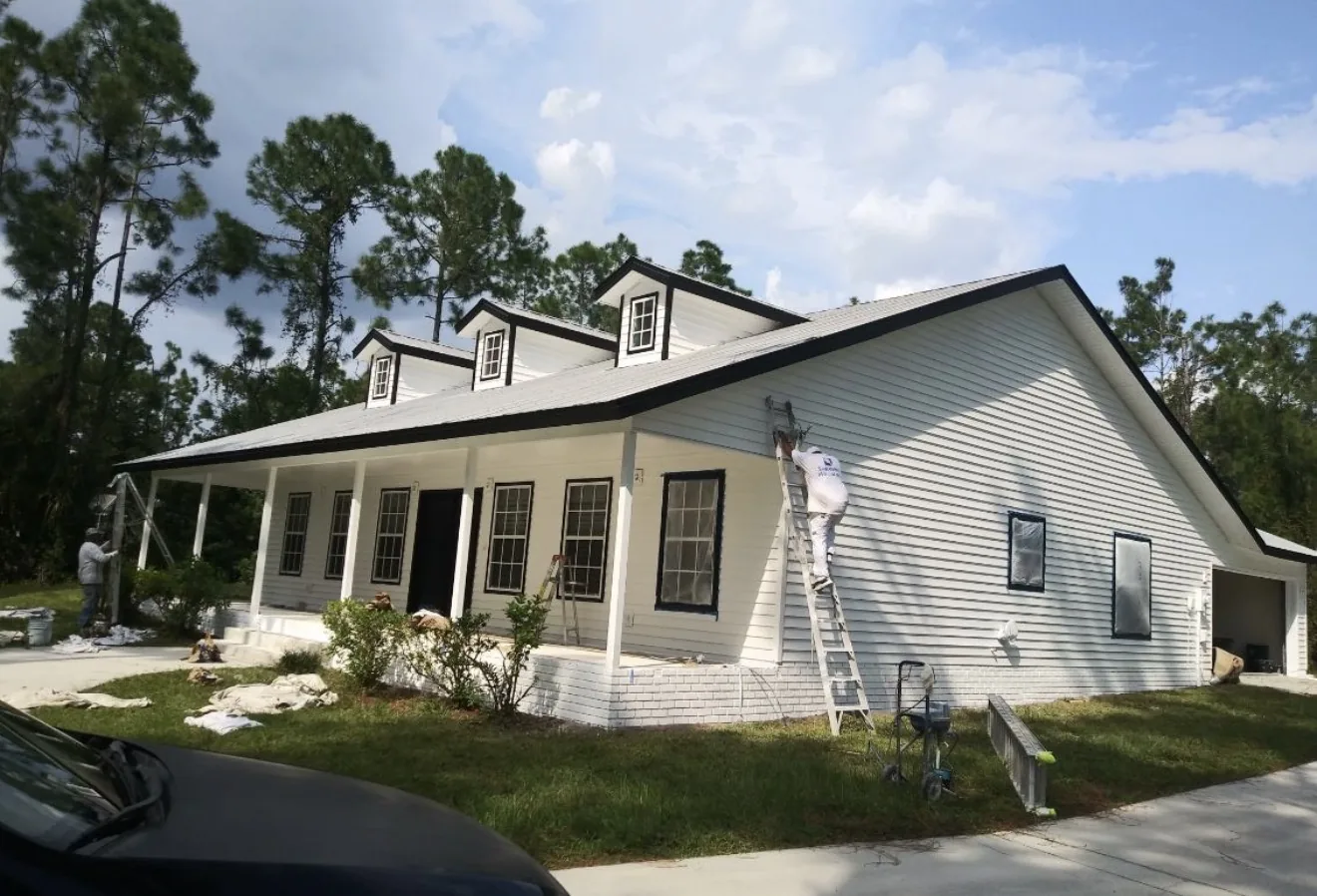 Exterior after