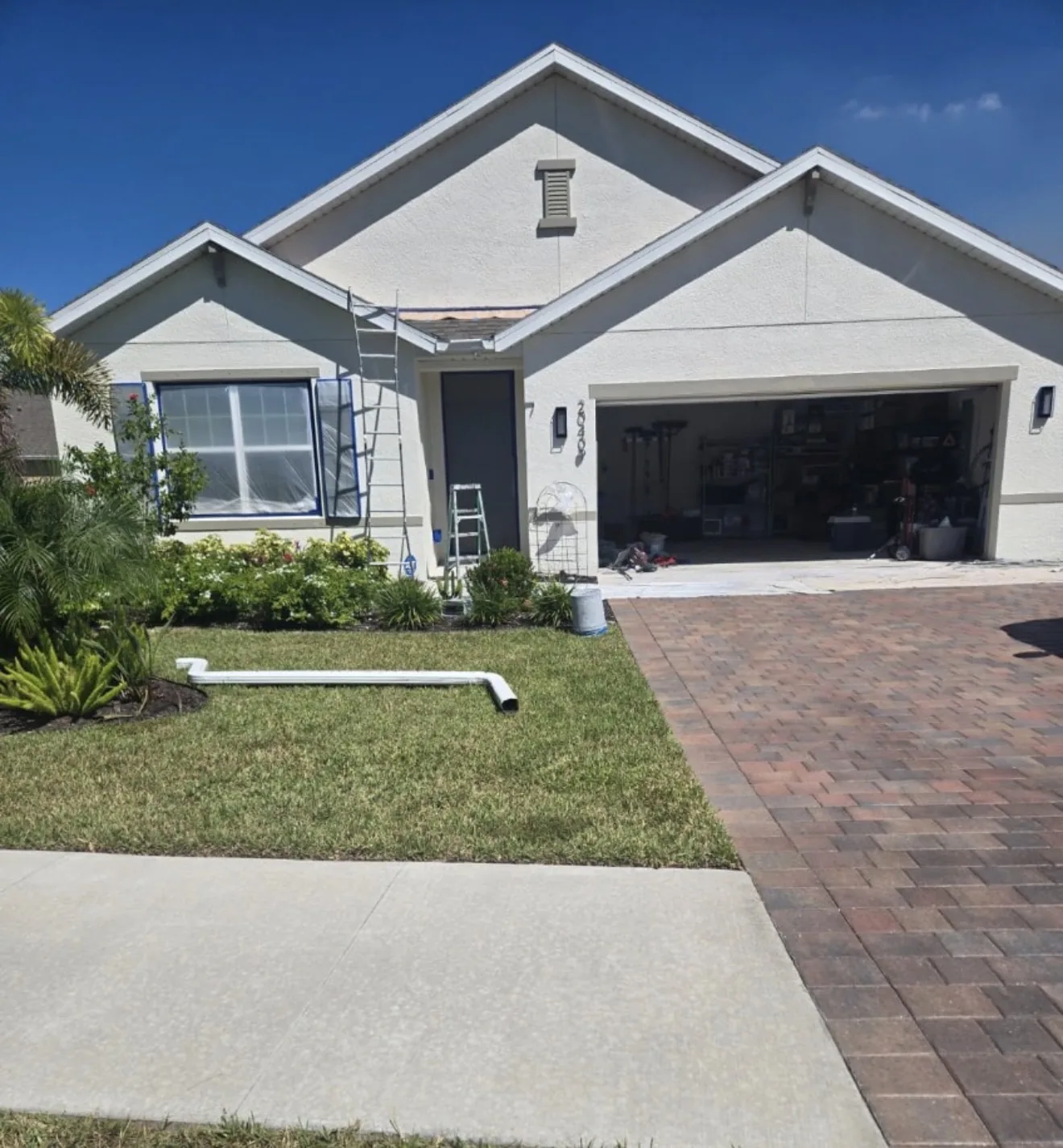 Exterior after