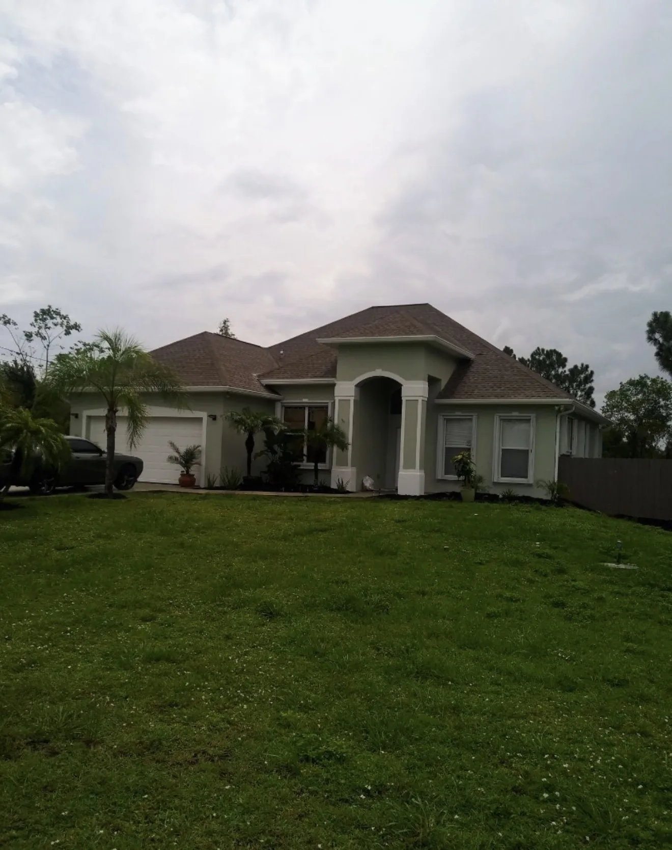 Exterior after
