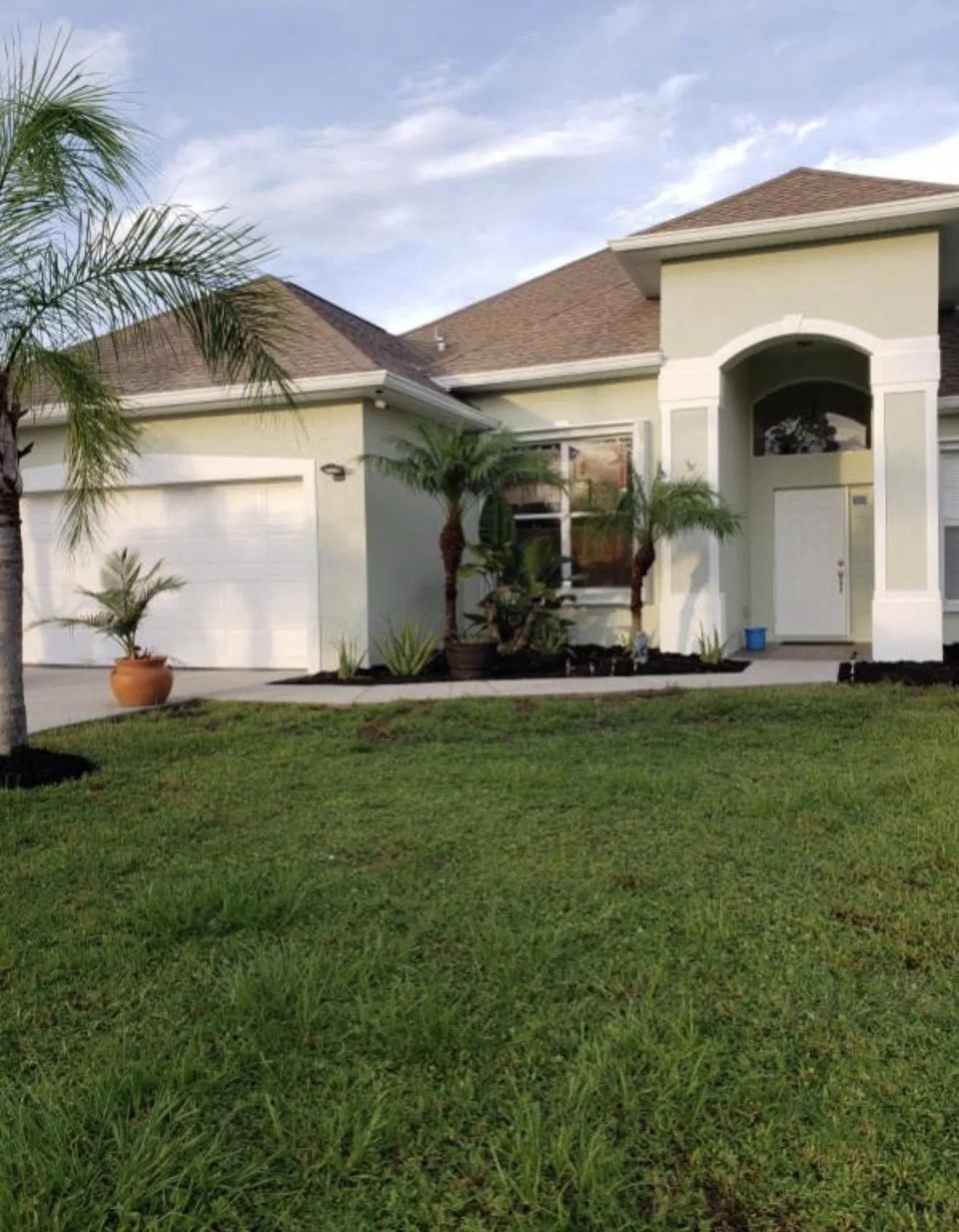 Exterior after